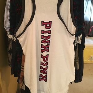 VS pink tank top